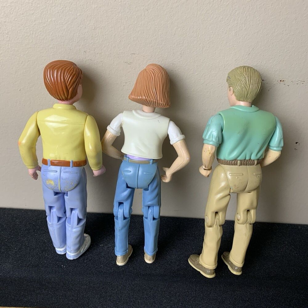 Lot Of 3 Fisher Price Loving Family Dollhouse Doll Figures Female & 2 Males - Picture 5 of 8